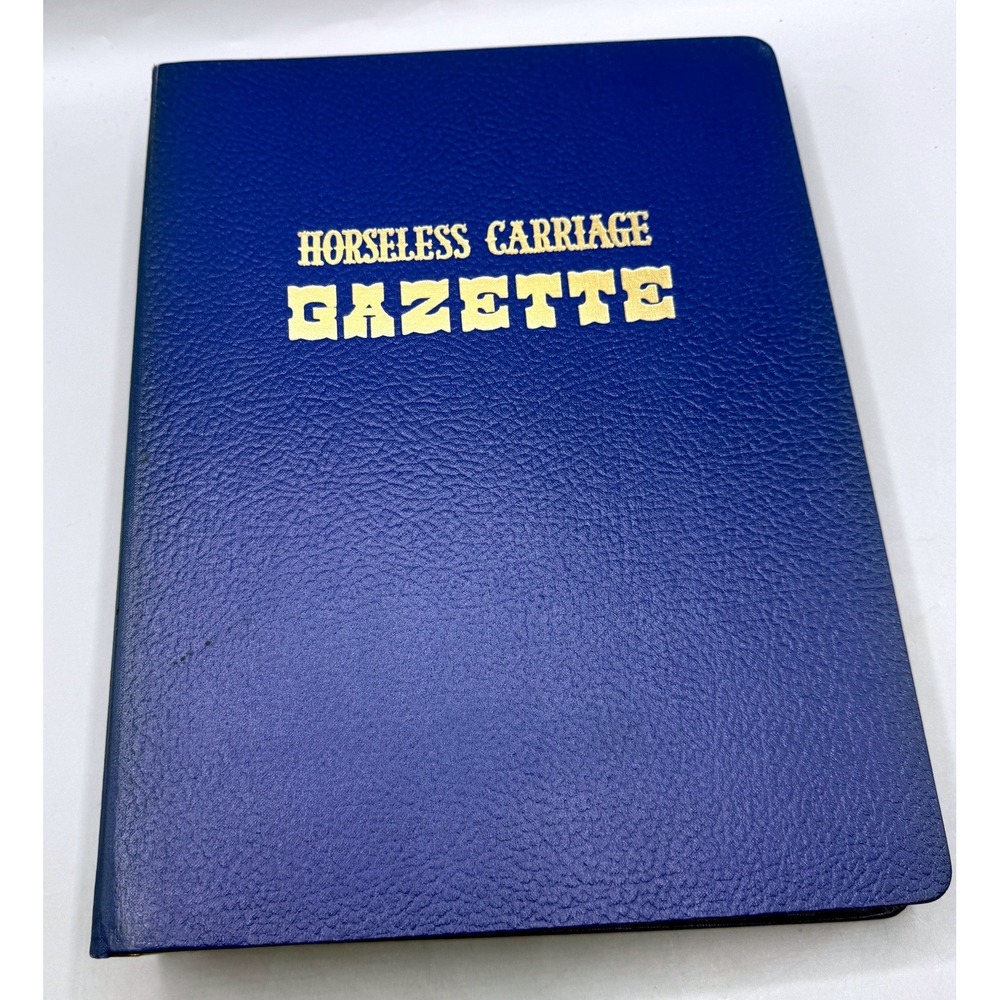 Vintage Horseless Carriage Gazette 10 Issues 1958-1959 Blue Binder Collection-J